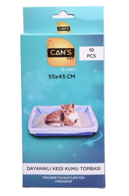 Cans Kedi Kumu Torbası 10 Lu X 3 Adet