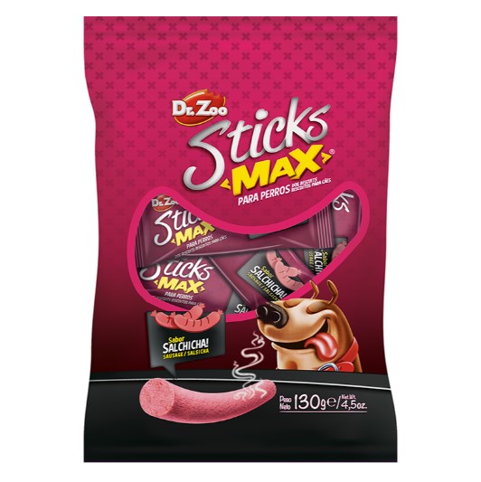 Dr Zoo Max Sosisli Köpek Ödülü (11270) 130 Gr X 12 Adet