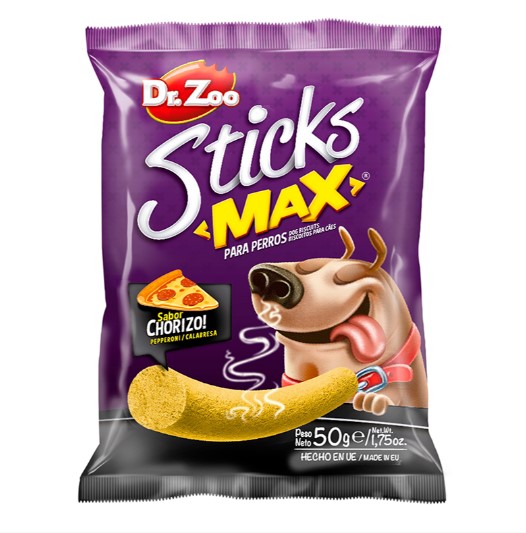 Dr Zoo Sticks Max Sucuk Ve Peynirli Köpek Ödülü (11252) 50 Gr X 24 Adet