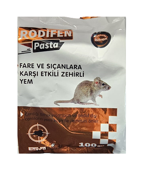 Enviro Pest Rodifen Pasta Fare Zehiri 100 Gr