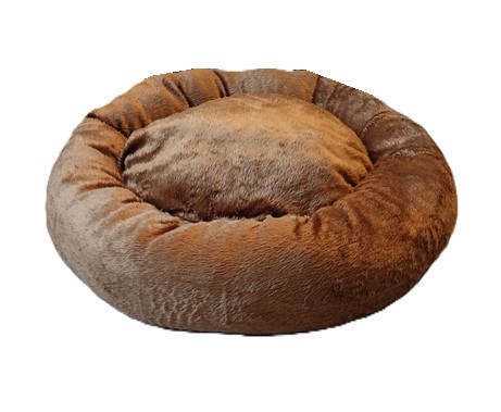 Peluş Yuvarlak Simit Yatak 50 cm