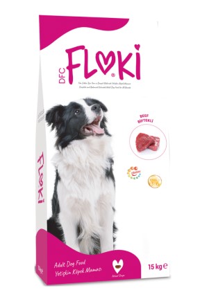 Floki Biftekli Yetişkin Köpek Maması 15 Kg