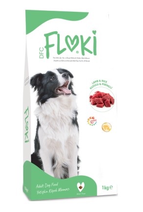 Floki Kuzu Etli Pirinçli Yetişkin Köpek Maması 1 Kg