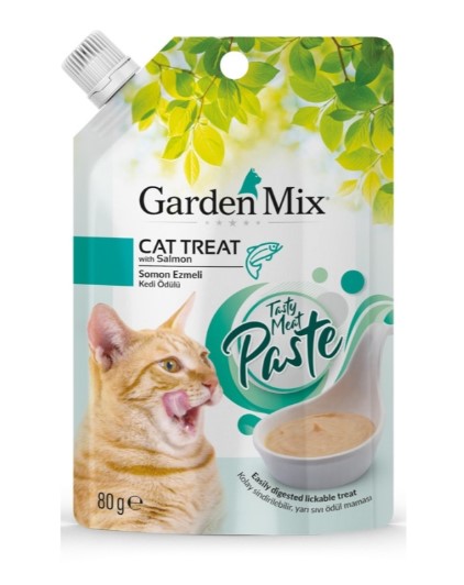 Gardenmix Somon Ezmeli Kedi Ödülü 80 Gr X 12 Adet