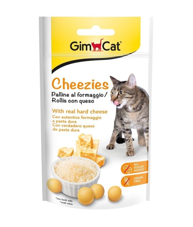 Gimcat Cheezies Peynirli Kedi Ödül Tableti 50 Gr X 12 Adet