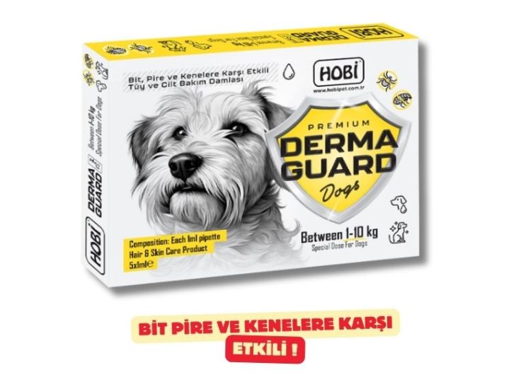 Hobi Derma Guard Köpekler İçin Cilt Bakım Damlası 1-10 Kg 1 Ml X 5 Adet