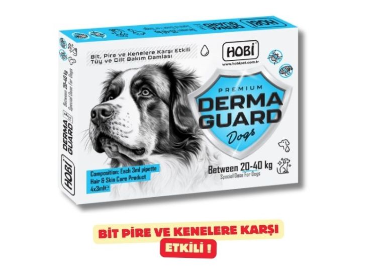 Hobi Derma Guard Köpekler İçin Cilt Bakım Damlası 20-40 Kg 3 Ml X 4 Adet