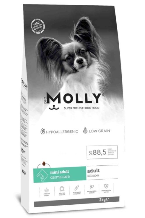 Molly Mini Adult Somonlu Yetişkin Köpek Maması 2 Kg