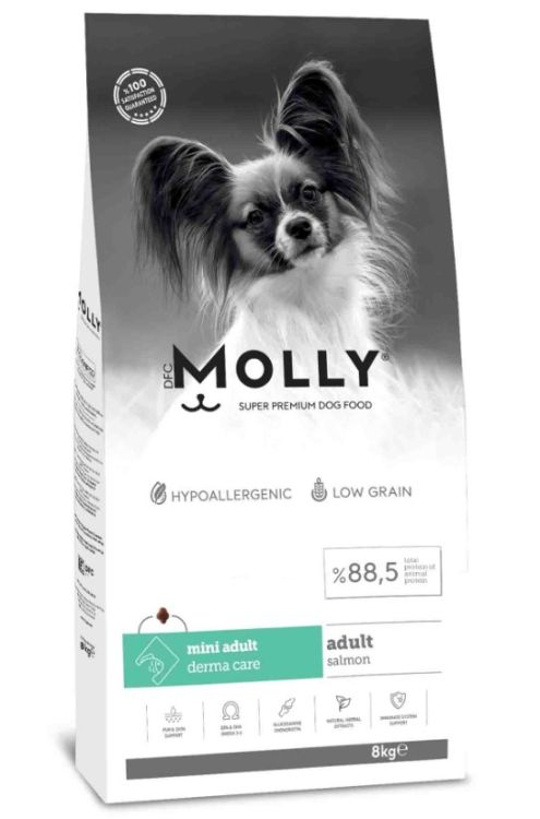 Molly Mini Adult Somonlu Yetişkin Köpek Maması 8 Kg