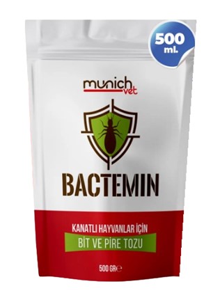 Munich Vet Bactemin Kanatlılar İçin Bit Pire Tozu 500 Gr