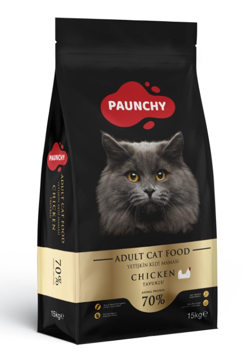 Paunchy Tavuklu Yetişkin Kedi Maması 15 Kg