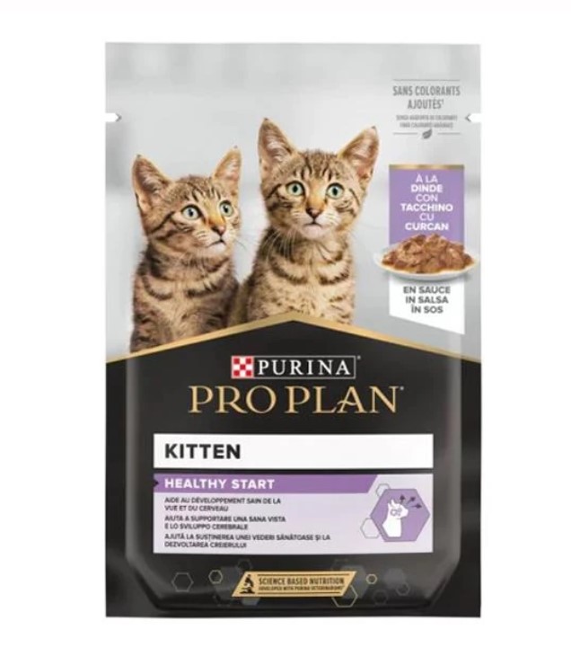 Pro Plan Kitten Hindili Yavru Kedi Pouch 85 Gr X 26 Adet