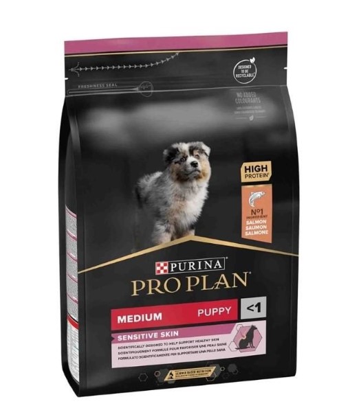 Pro Plan Dog Medium Puppy Somonlu 3 Kg