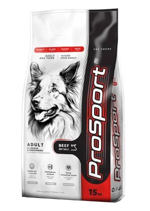 Prosport Biftekli Yetişkin Köpek Maması 15 Kg