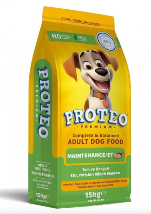 Proteo Maintenance Etli Yetişkin Köpek Maması 15 Kg