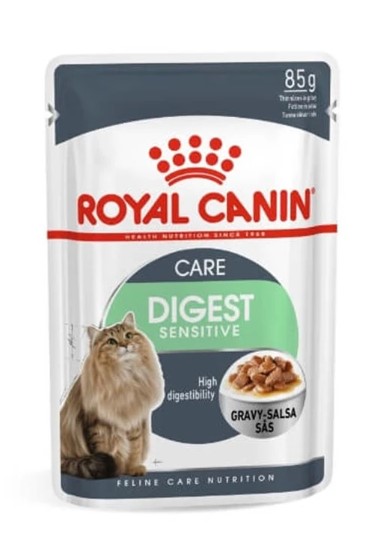 Royal Canin Digest Sensitive Gravy Pouch 85 Gr X 12 Adet