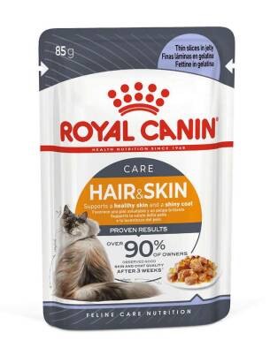 Royal Canin Hair Skin Jelly Pouch 85 Gr X 12 Adet