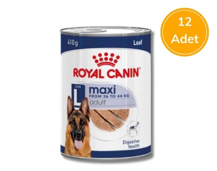 Royal Canin Maxi Adult Ezme Yetişkin Köpek Konserve 410gr x 12 Adet