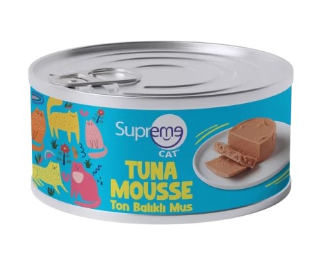 Supreme Cat Püre Ton Balıklı Kedi Konservesi 85 Gr X 24 Adet