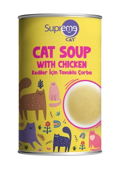 Supreme Cat Tavuklu Kedi Çorbası 135 Ml X 12 Adet