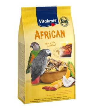 Vitakraft Afrika Papağan Yemi 750 Gr X 5 Adet